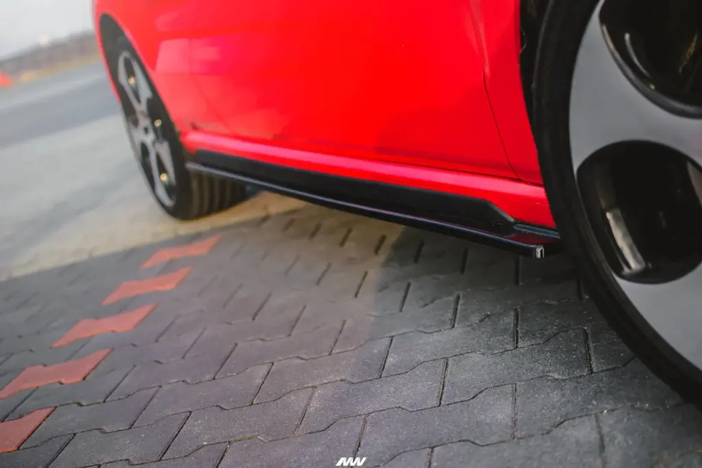Side Skirts Diffusers compatible with Volkswagen Polo GTI Mk5