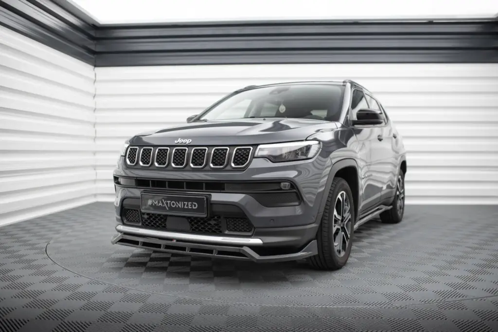 Front Splitter compatible with Jeep Compass Limited Mk2 Facelift