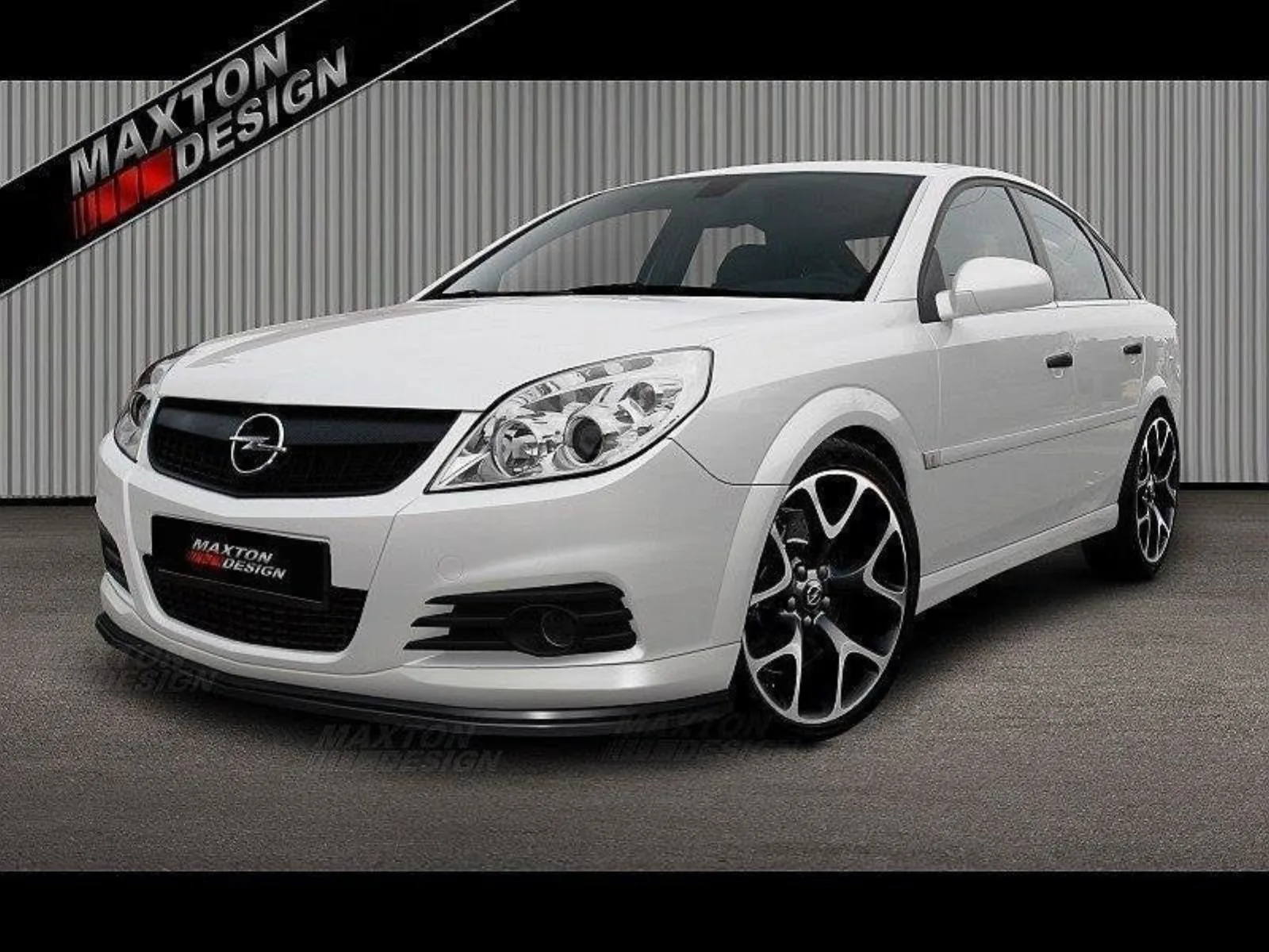 Front Splitter compatible with Opel Vectra C OPC-Line Facelift