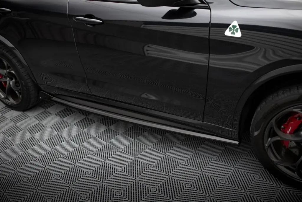 Side Skirts Diffusers compatible with Alfa Romeo Stelvio Quadrifoglio Mk1