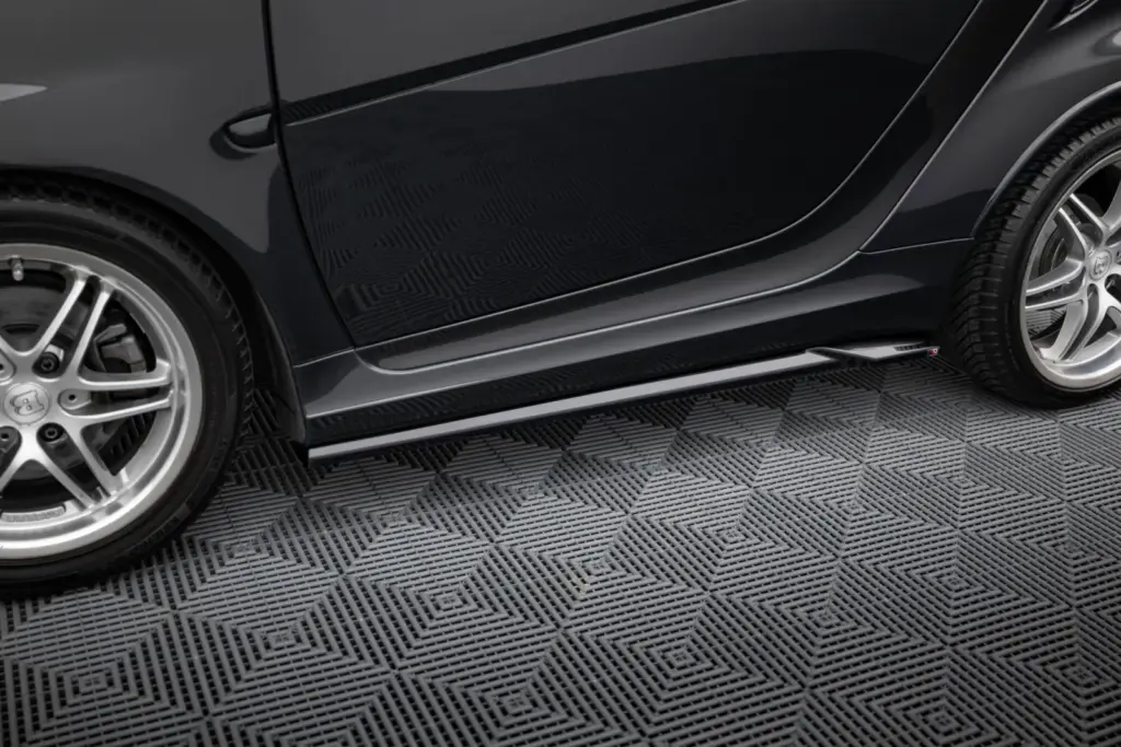 Side Skirts Diffusers compatible with Brabus Smart Fortwo C451 Facelift