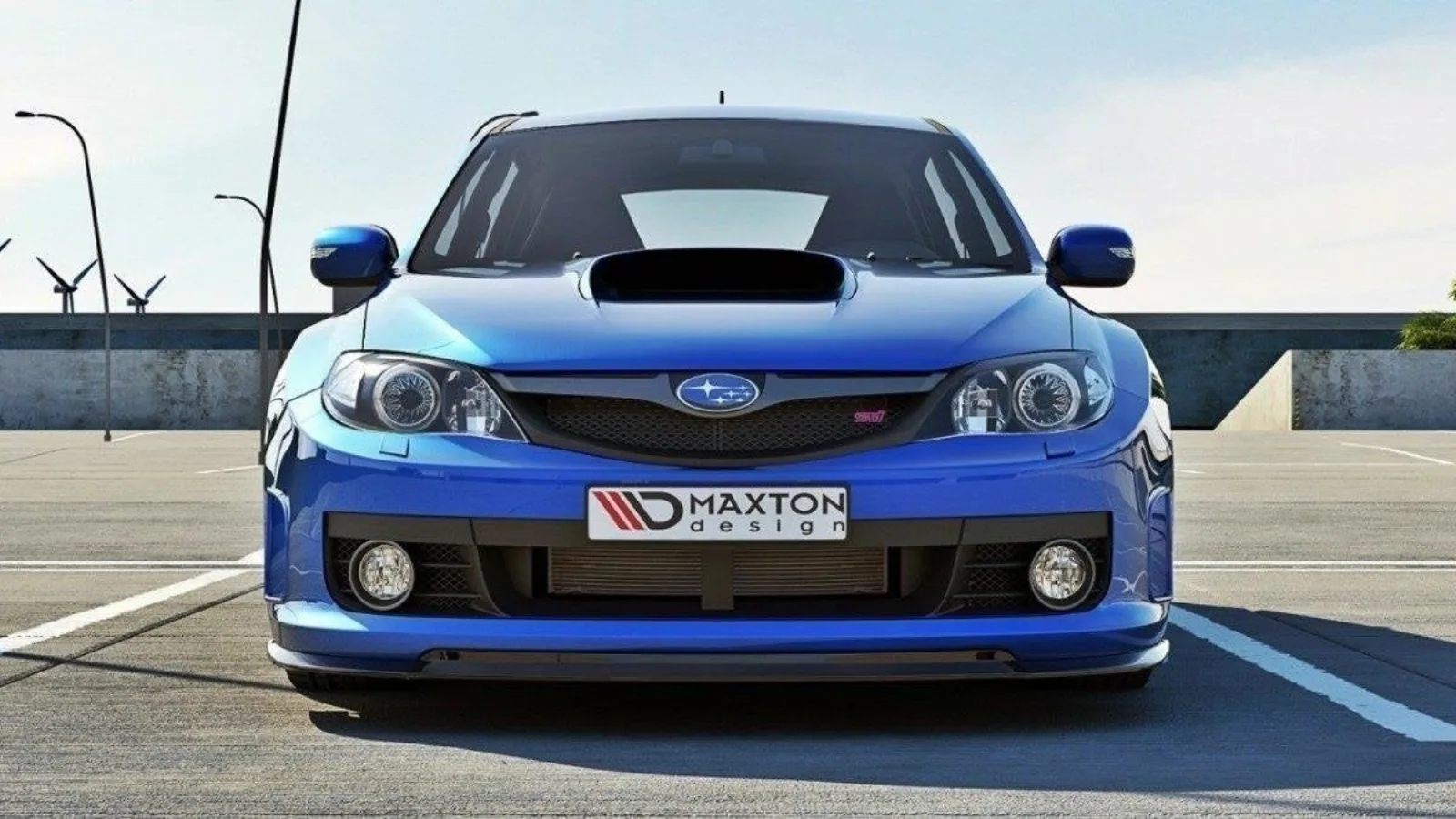 Front Splitter compatible with Subaru Impreza WRX STI Mk3