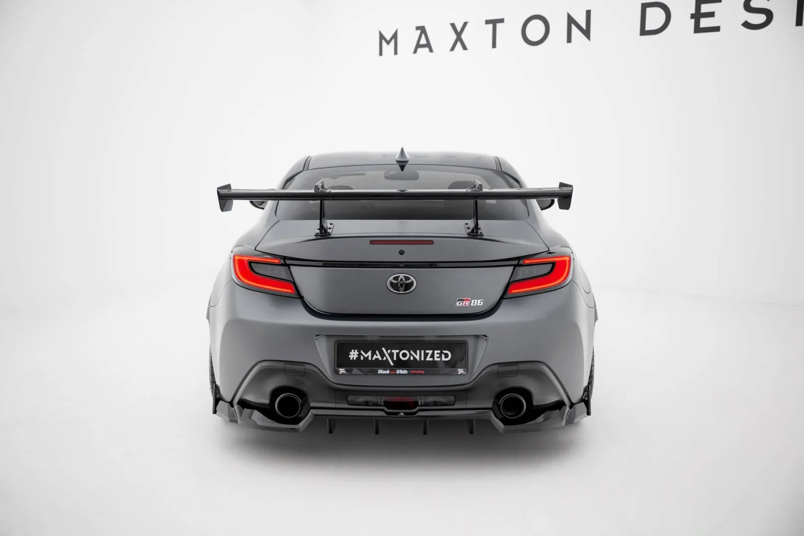 Carbon Spoiler With Top Mounts compatible with Toyota GR86 / Subaru BRZ Mk2