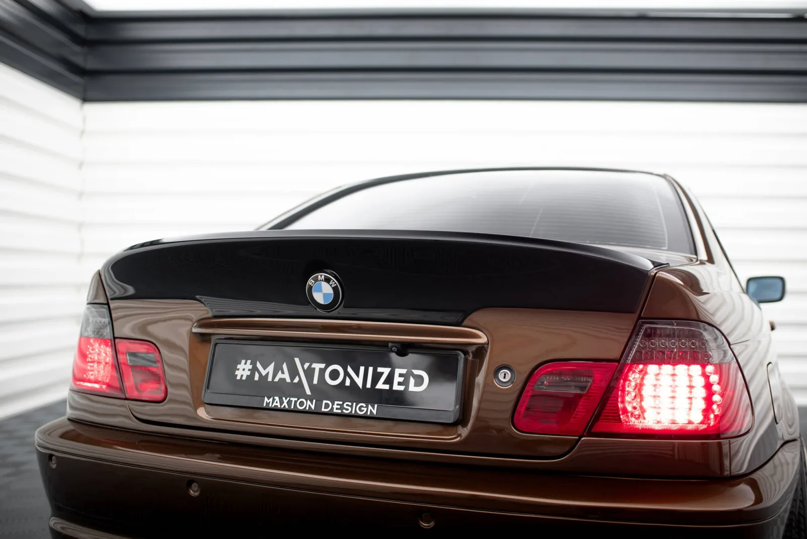 SPOILER Rear compatible with BMW 3 E46 COUPE (FOR PAINTING)