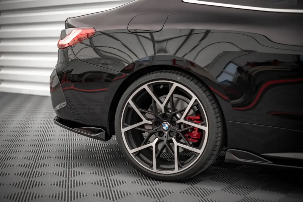 Rear Side Splitters V.2 compatible with BMW 4 M-Pack G22 / G23 / G22 Facelift / G23 Facelift