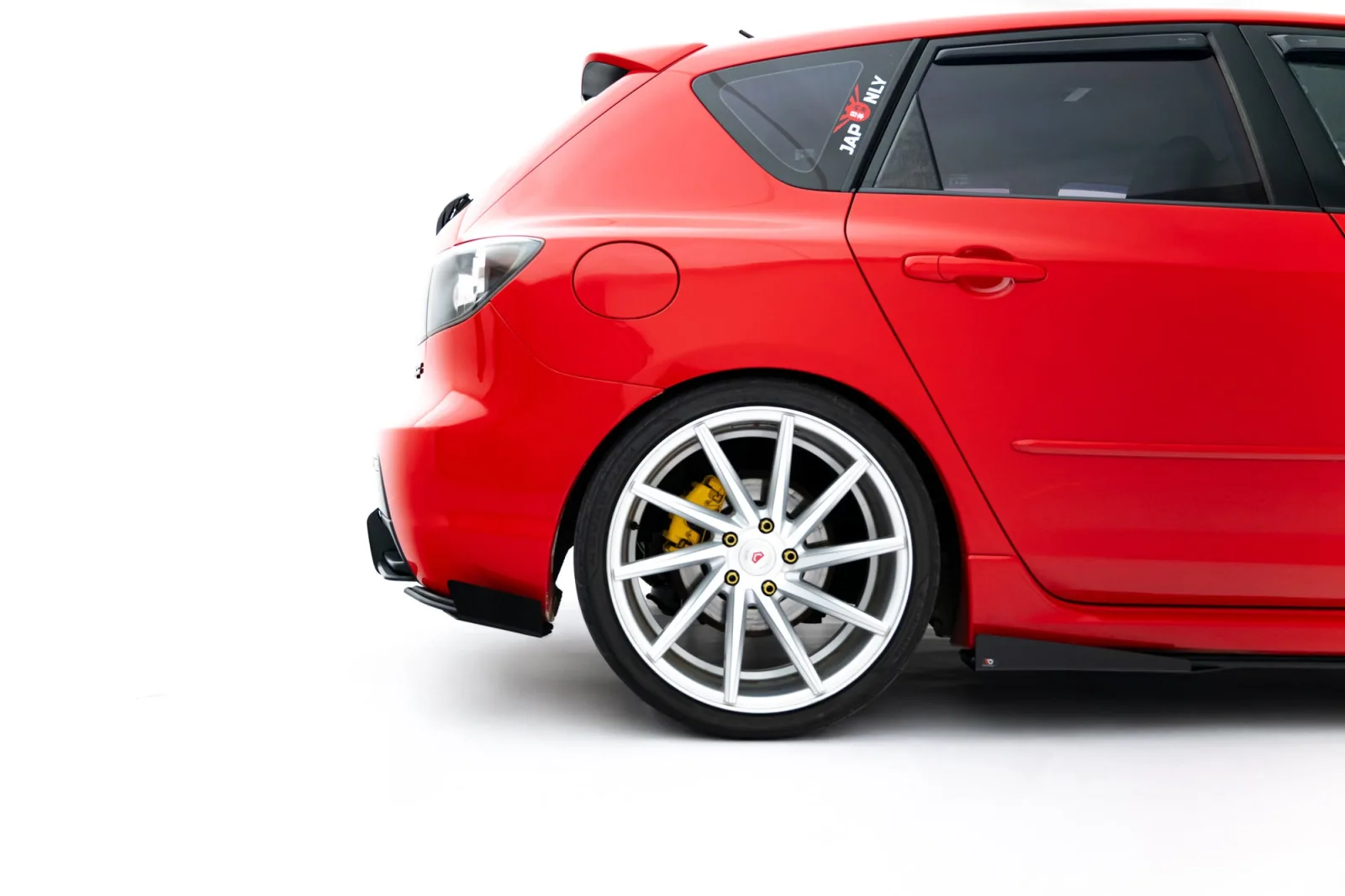 Rear Side Flaps compatible with Mazda 3 MPS Mk1 Version EU