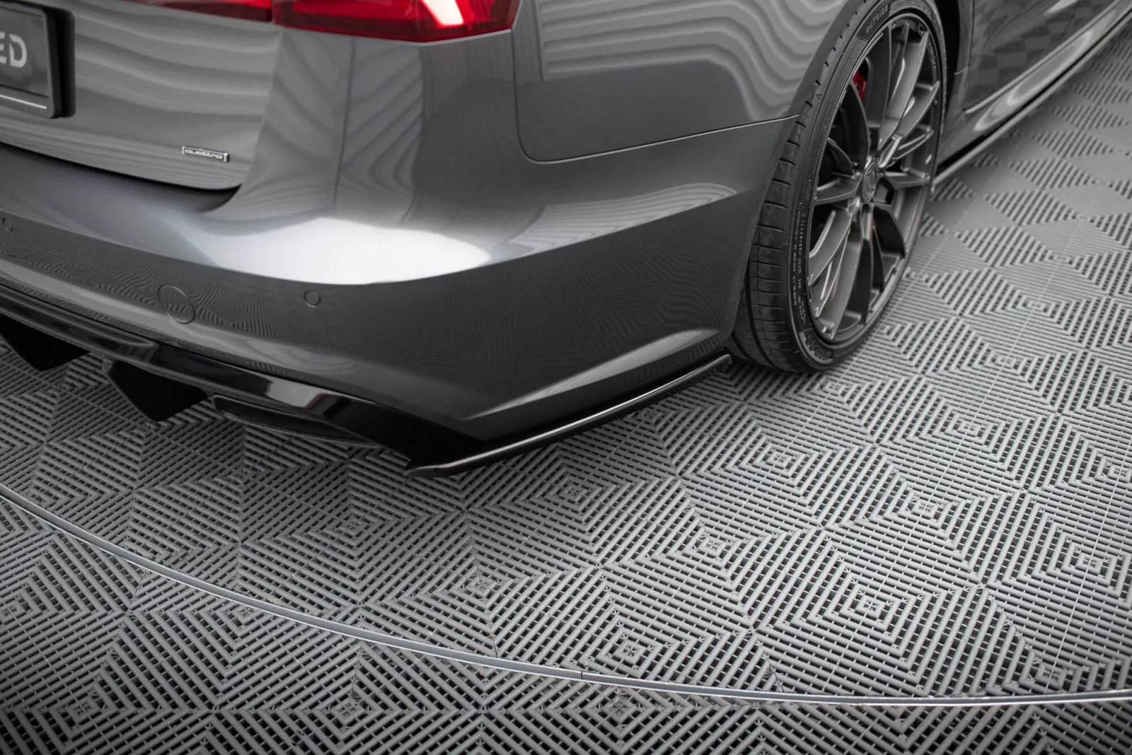 Rear Side Splitters V.2 compatible with Audi S6 / A6 S-Line / A6 C7 FL
