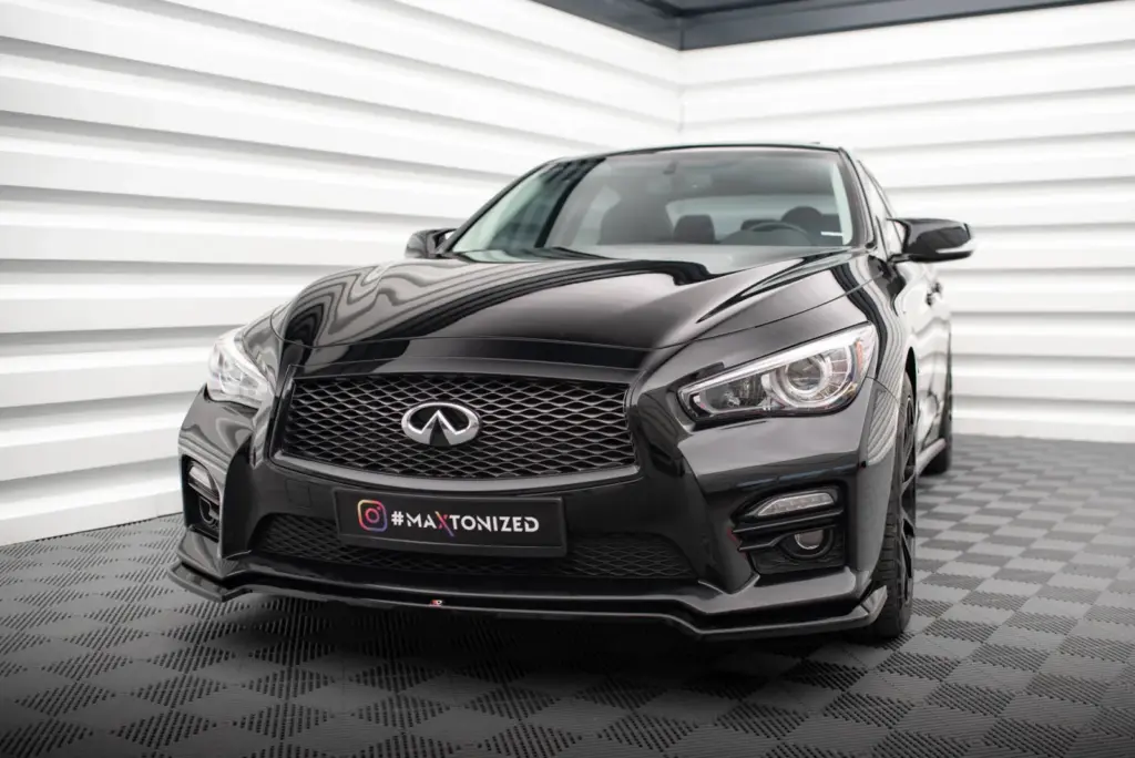 Front Splitter V.1 compatible with Infiniti Q50 S Mk1
