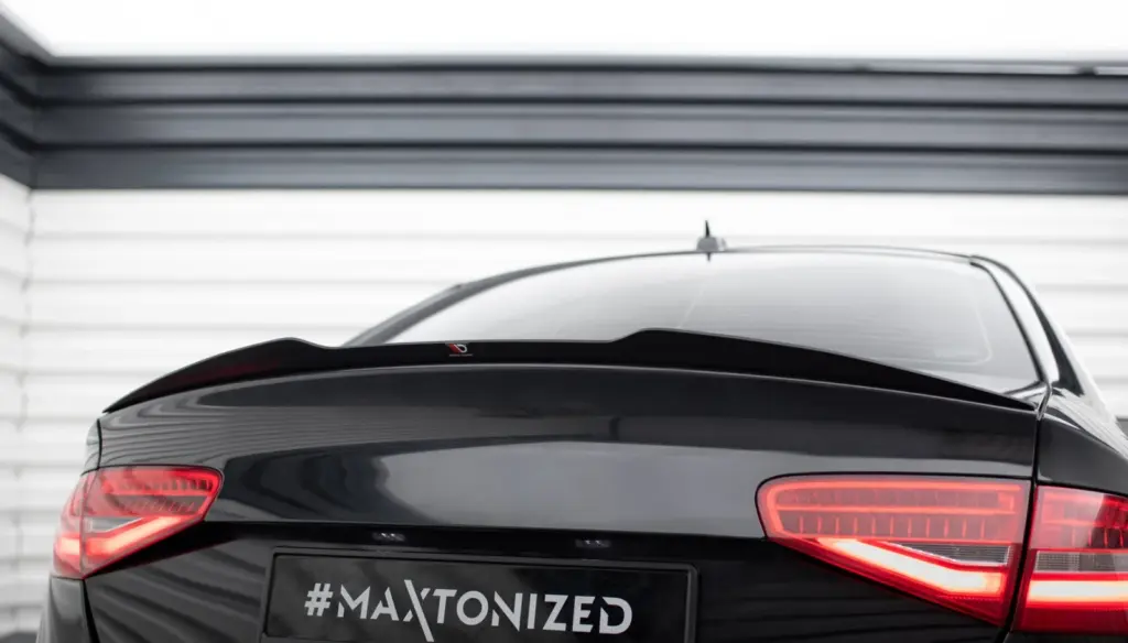 Spoiler Cap compatible with Audi S4 B8 FL Sedan