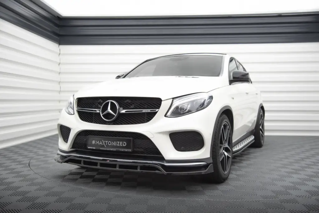 Front Splitter V.2 compatible with Mercedes-Benz GLE Coupe 43 AMG / AMG-Line C292
