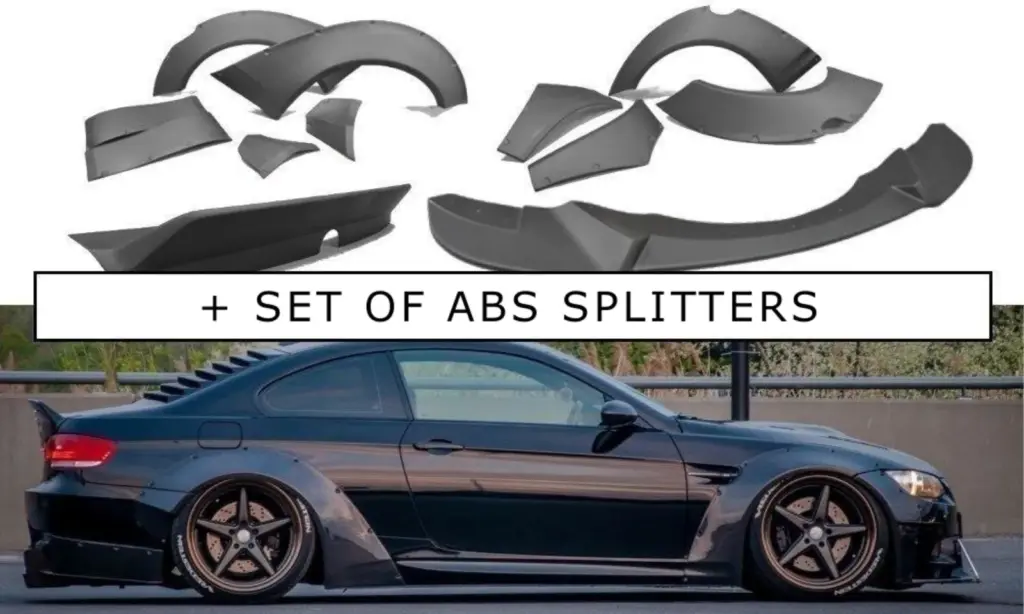 Wide Body compatible with BMW M3 E92