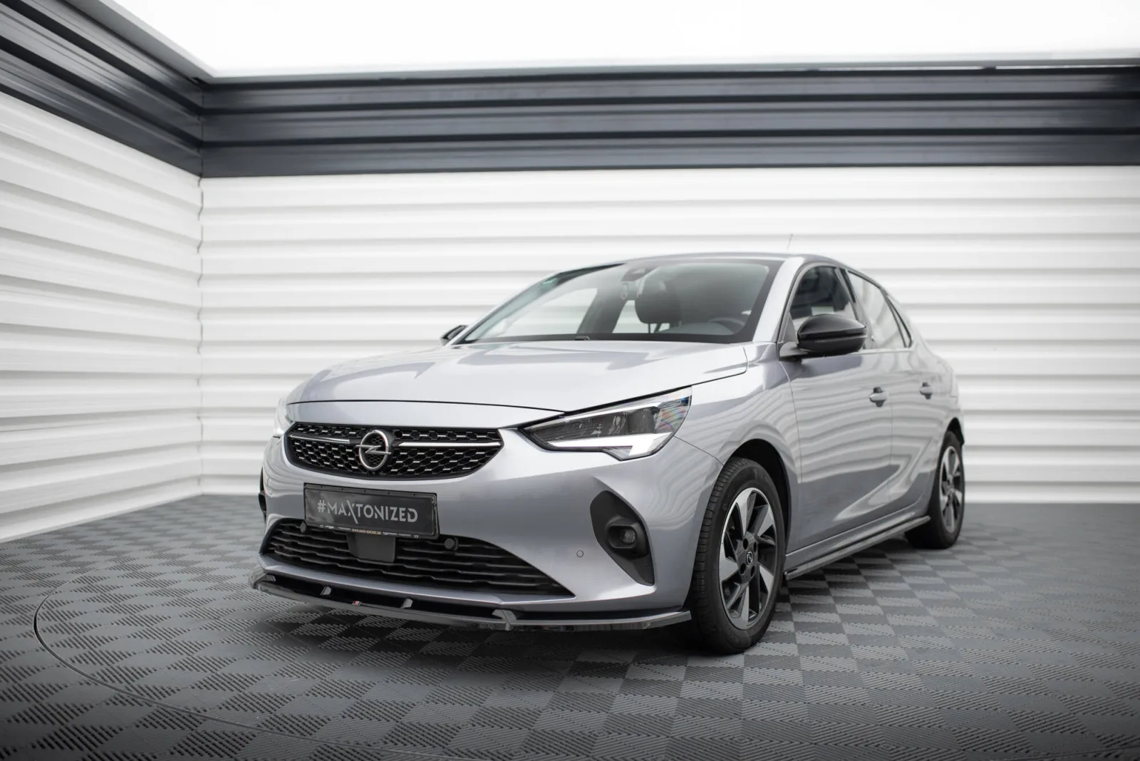 Front Splitter V.1 compatible with Opel Corsa F ( Mk6)