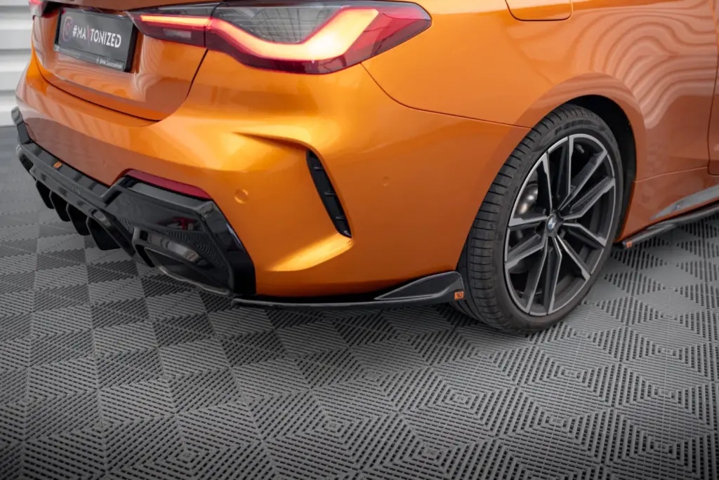 Rear Side Splitters V.6 compatible with BMW 4 M440i G22 / G23 / G22 Facelift / G23 Facelift