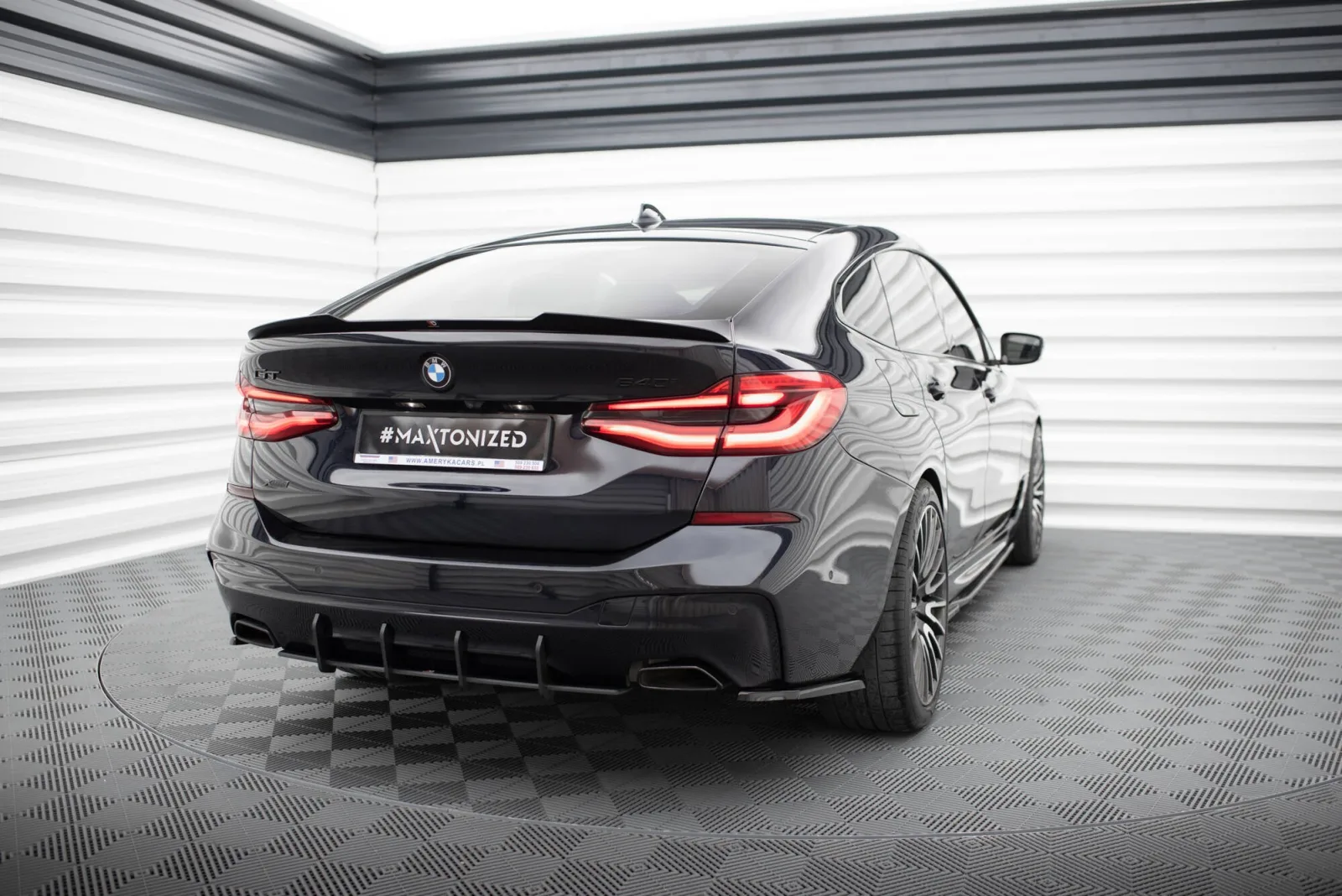 Rear Diffuser Street Pro compatible with BMW 6 GT M-Pack G32