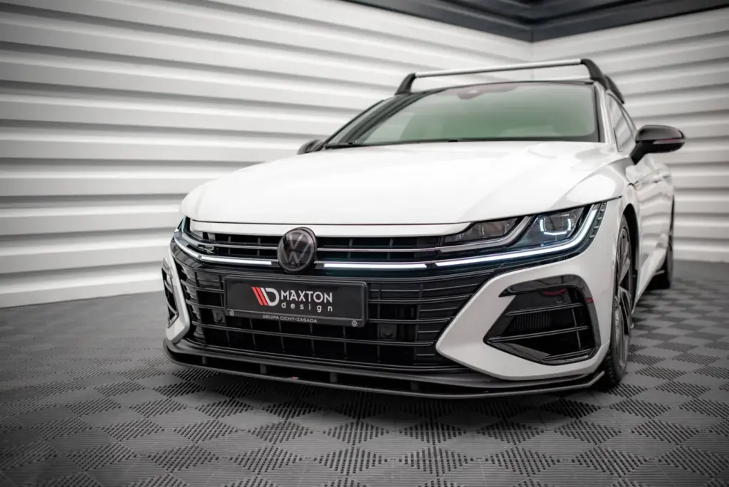 Front Splitter Street Pro compatible with Volkswagen Arteon R Sedan / Shooting Brake Mk1 Faceift