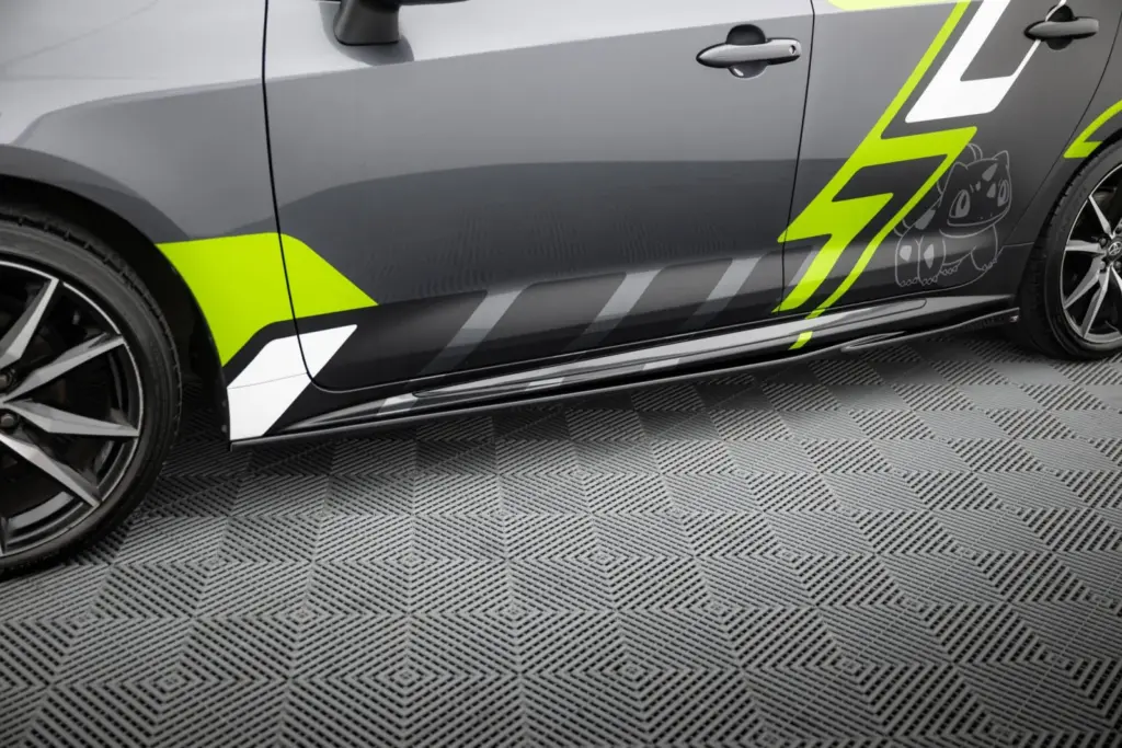 Side Skirts Diffusers compatible with Toyota Corolla GR Sport Touring Sports XII