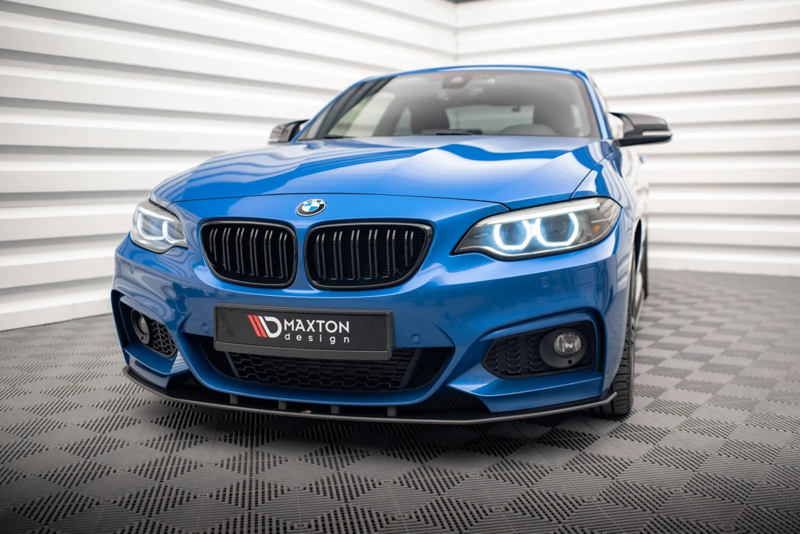 Front Splitter Street Pro compatible with BMW 2 M-Pack F22