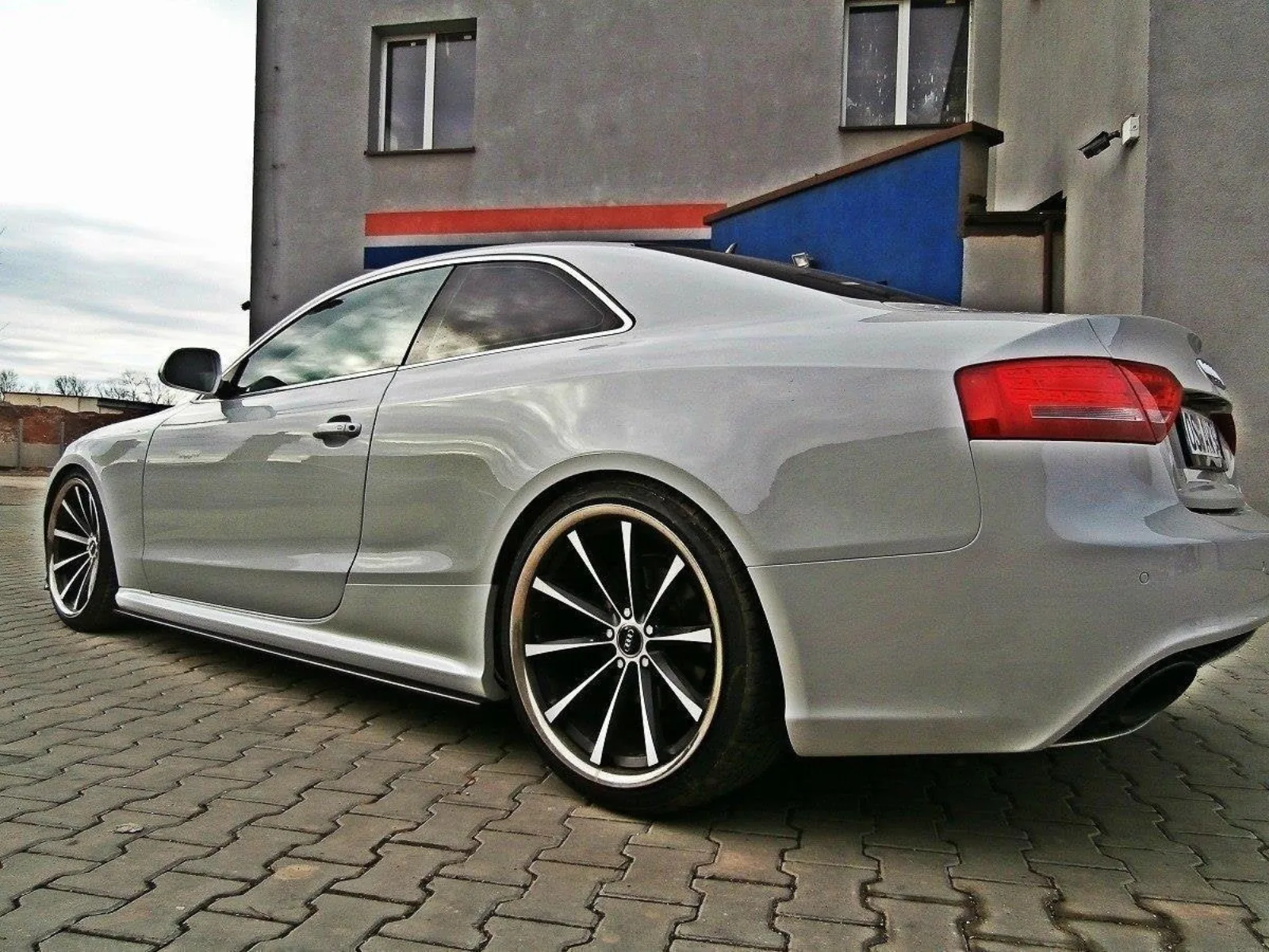 Side Skirts Diffusers compatible with Audi RS5 8T / 8T FL