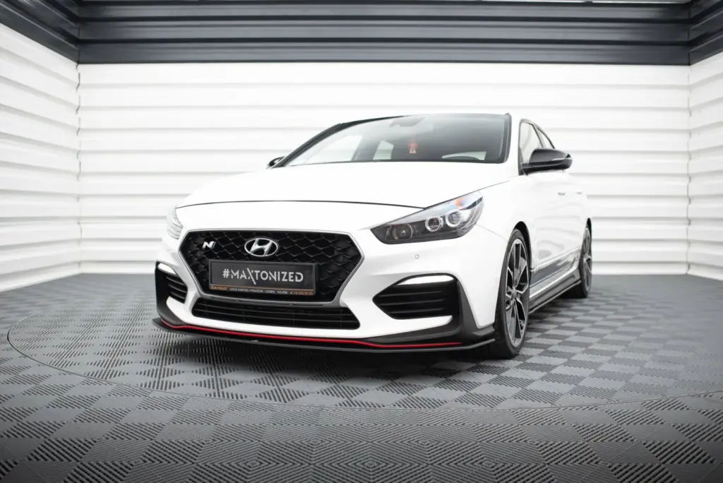 Front Splitter Street Pro compatible with Hyundai I30 N Mk3 Hatchback / Fastback