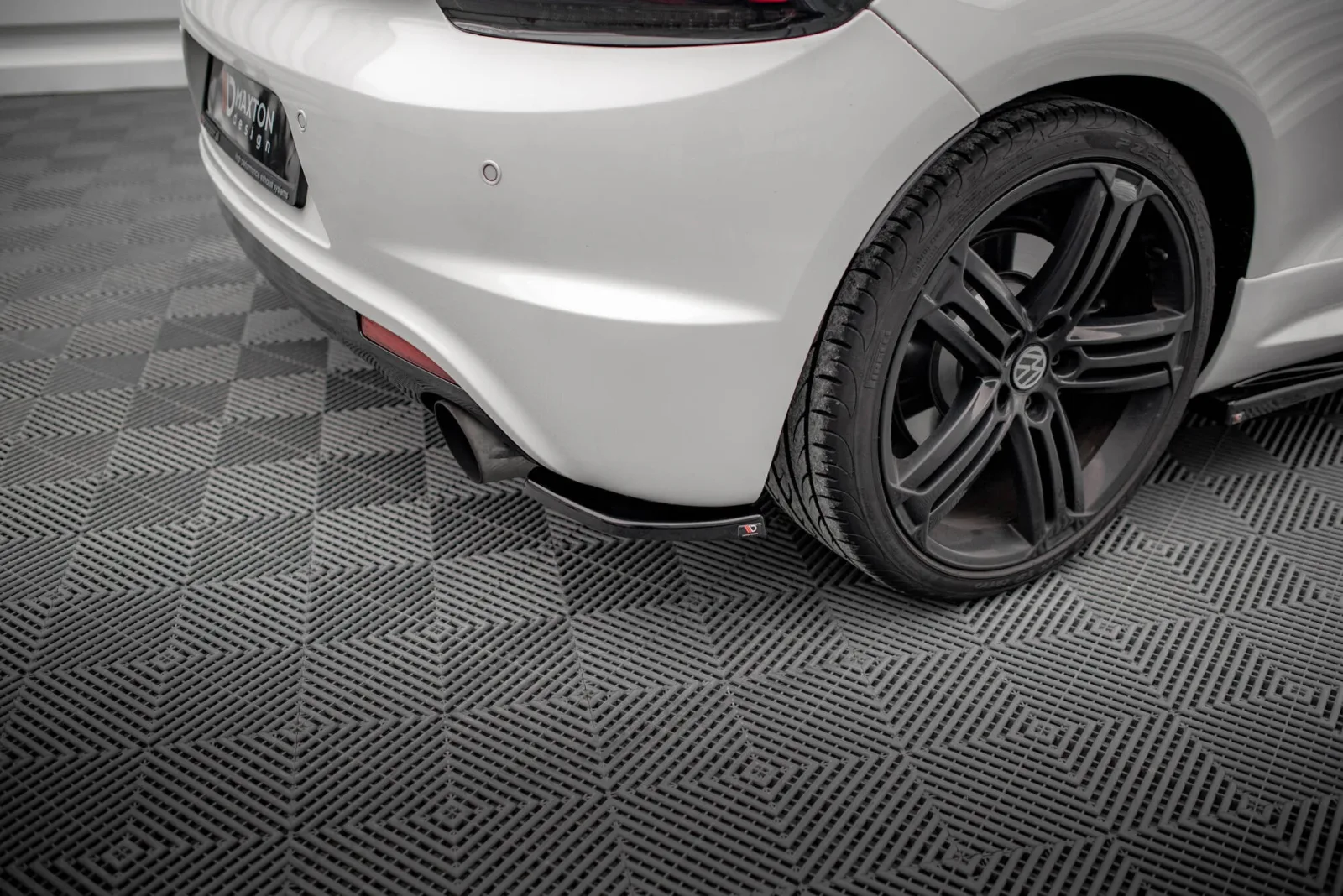 Rear Side Splitters V.2 compatible with Volkswagen Scirocco R Mk3