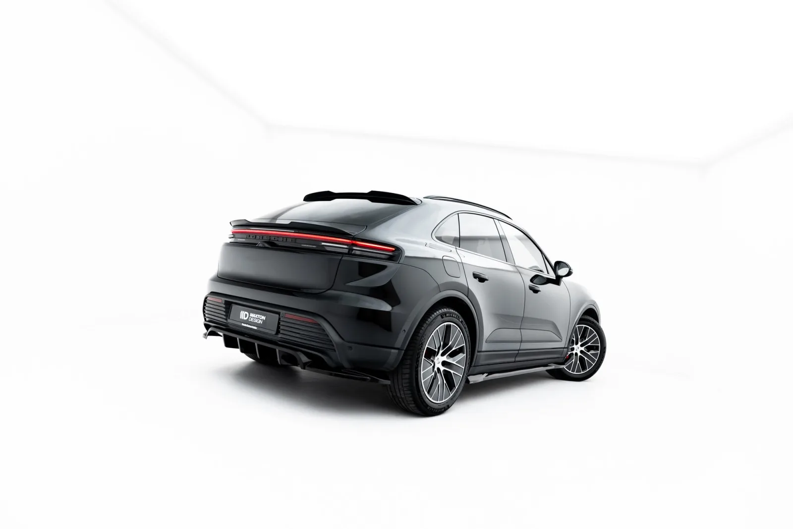 Rear Splitter (With Diffuser) compatible with Porsche Macan EV Mk1