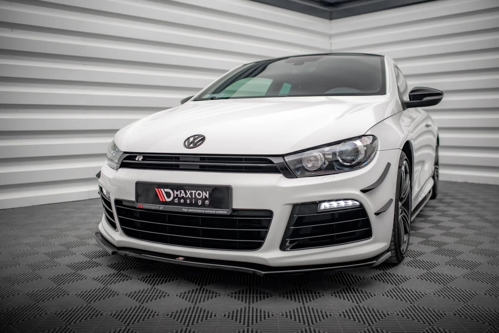 Front Splitter compatible with VW Scirocco 3 R Ver2