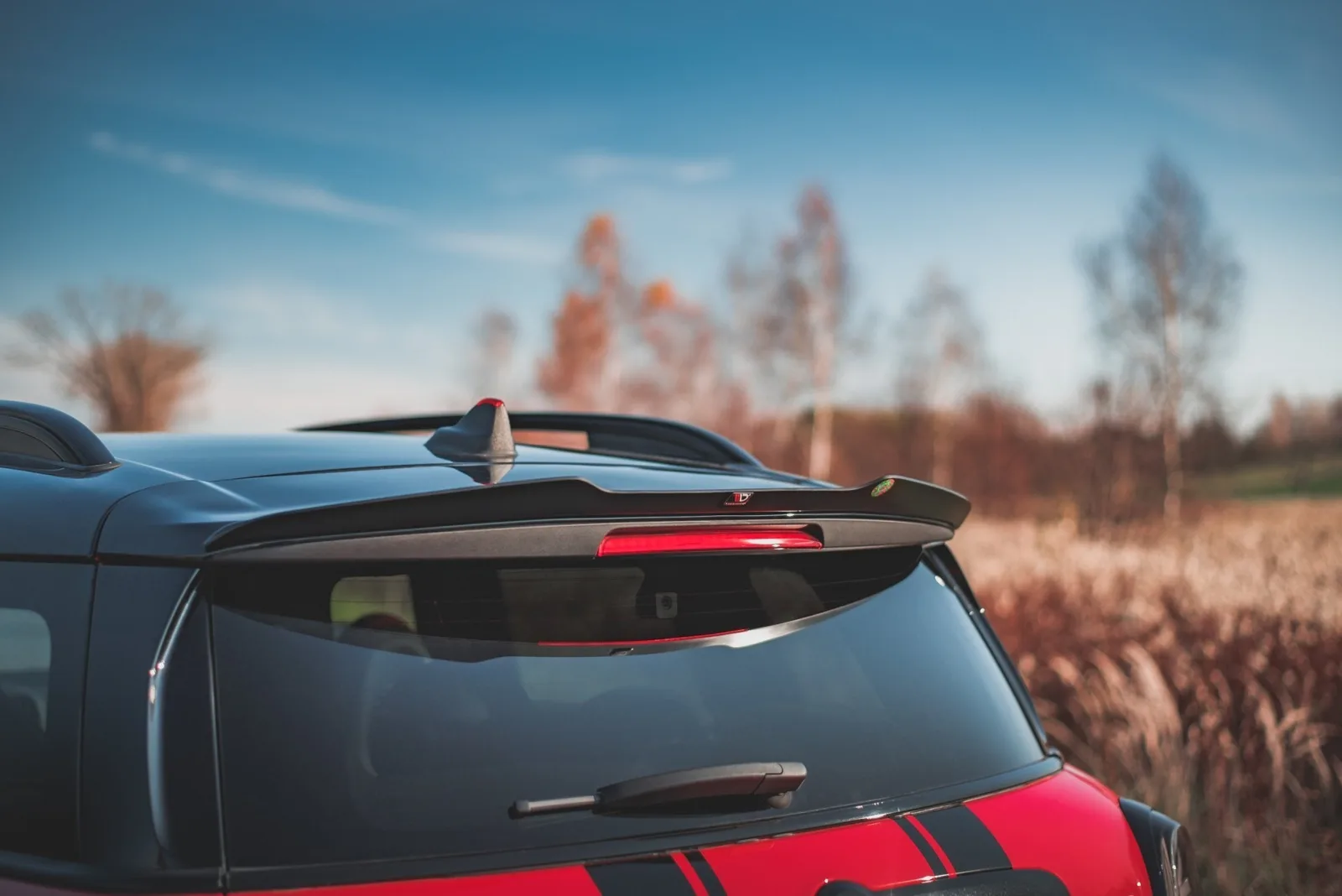 Spoiler Cap compatible with Mini Countryman Mk2 F60 JCW