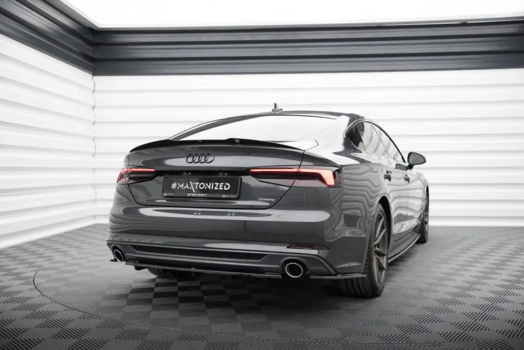 Rear Splitter compatible with Audi A5 S-Line F5 Coupe / Sportback (With Diffuser)