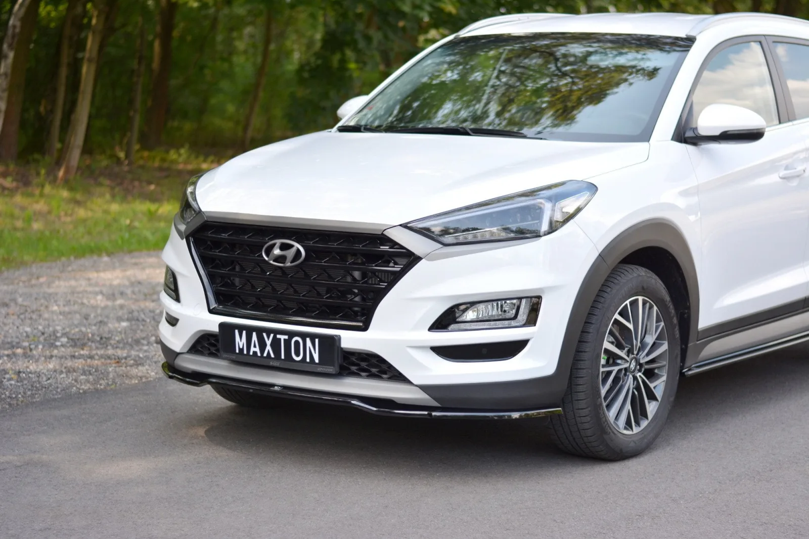Front Splitter V.2 compatible with Hyundai Tucson Mk3 Facelift