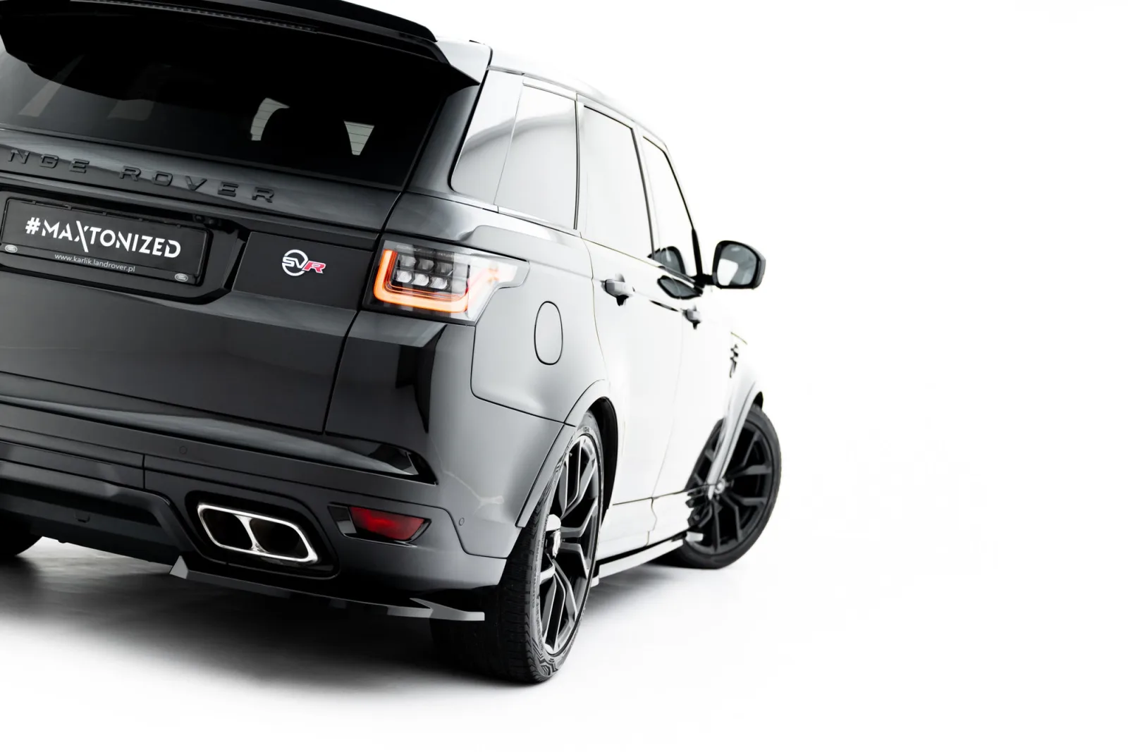 Rear Side Splitters compatible with Land Rover Range Rover SVR Mk2 Facelift