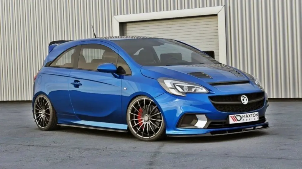 Front Splitter compatible with Opel Corsa E OPC/VXR Nurburg