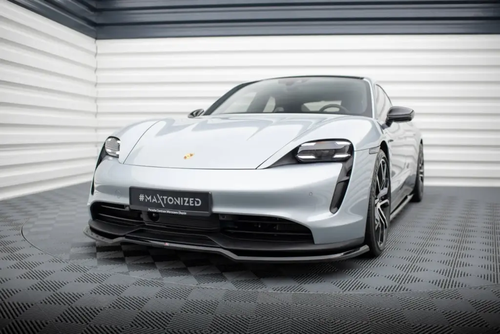 Front Splitter compatible with Porsche Taycan / Taycan 4 / Taycan 4S / Taycan GTS Mk1