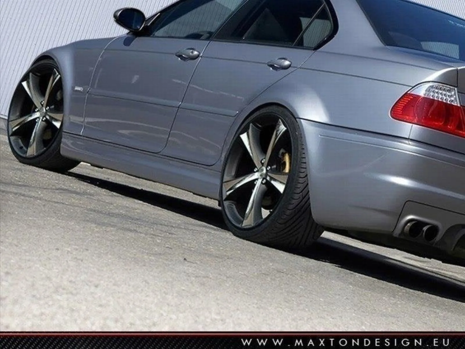 Side Skirts Diffusers compatible with BMW 3 E46 4D Saloon