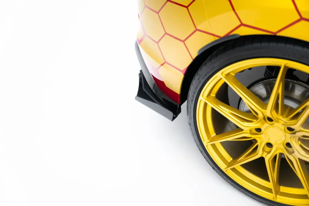 Rear Side Flaps compatible with Volkswagen Golf GTI Clubsport Mk8 Facelift