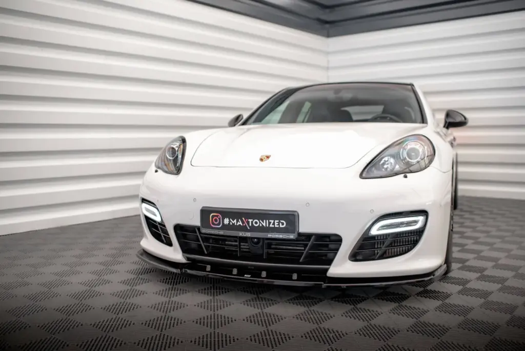 Front Splitter V.1 compatible with Porsche Panamera Turbo Sport Design Package 970