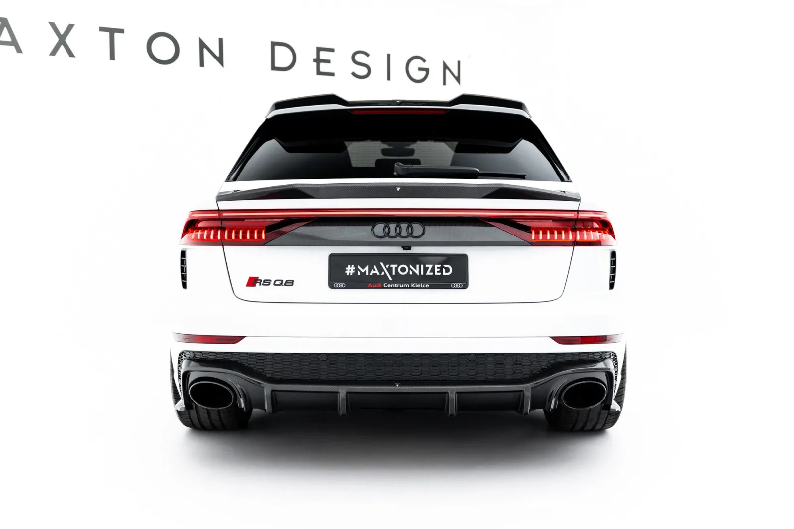 Prepreg Carbon Rear Diffuser compatible with Audi RSQ8 Mk1