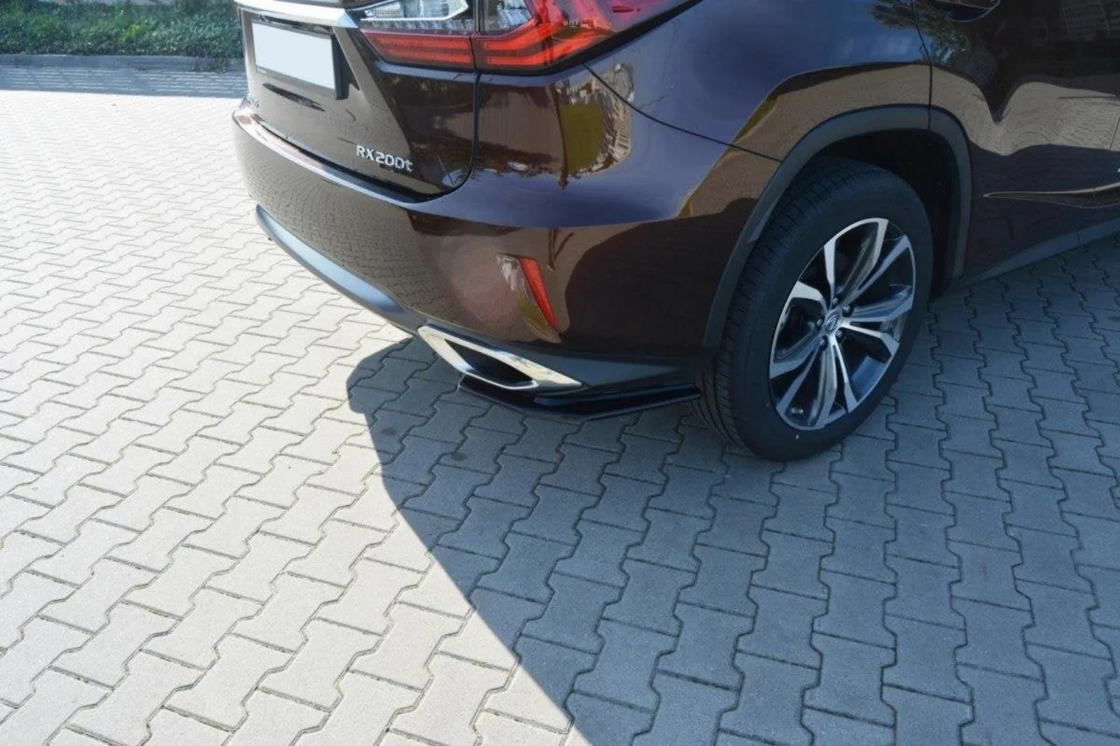 Rear Side Splitters compatible with Lexus RX Mk4 T
