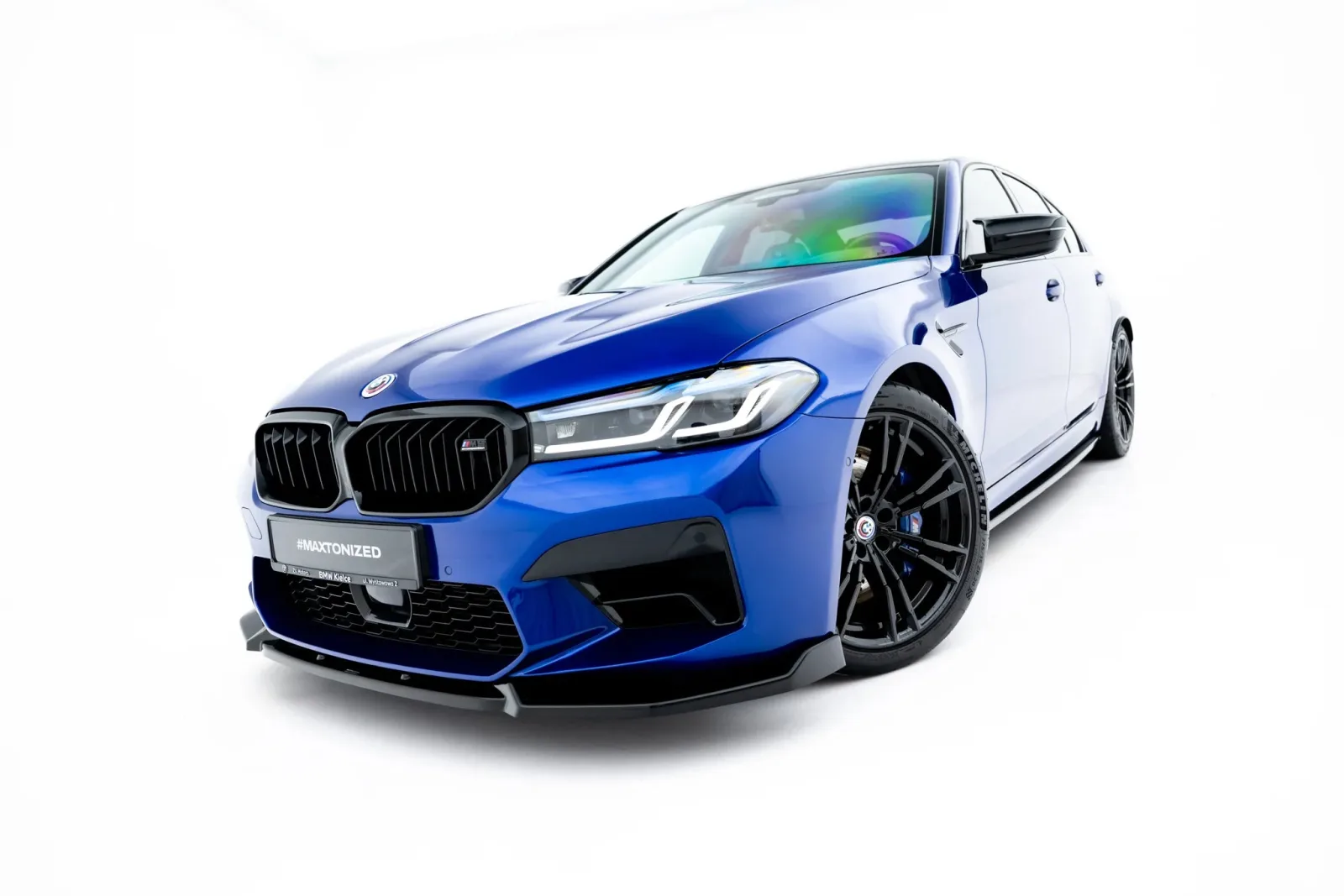 Front Splitter V.1 compatible with BMW M5 F90 Facelift