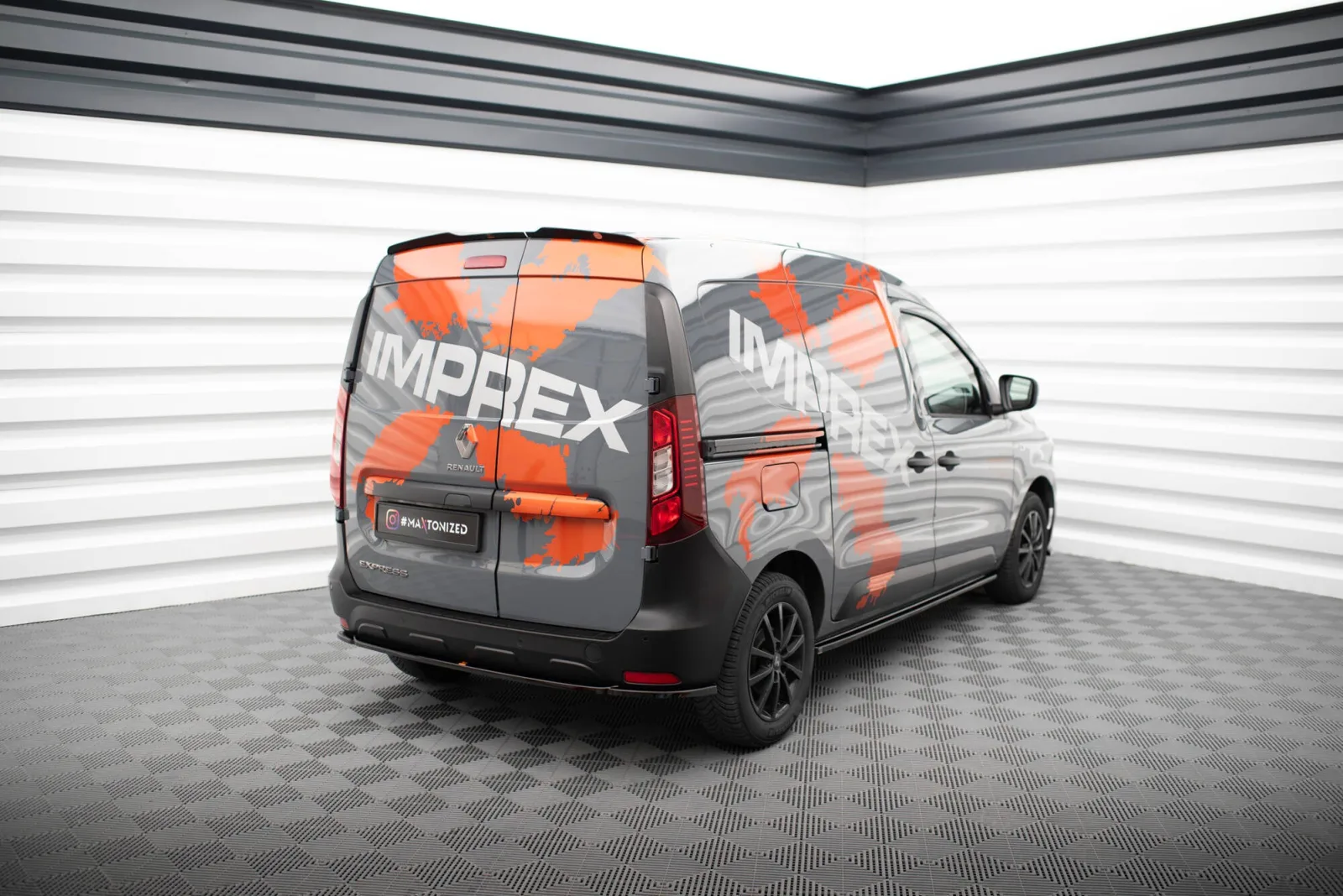 Spoiler Cap compatible with Renault Express Mk2