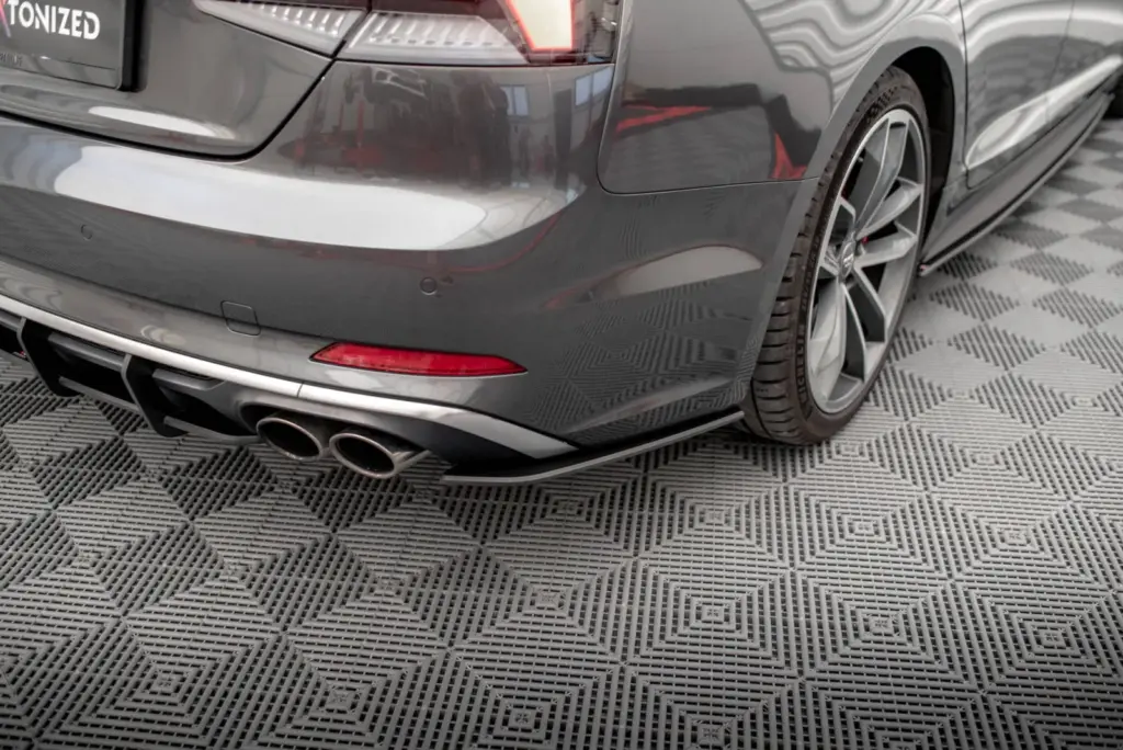 Rear Side Splitters Street Pro compatible with Audi S5 Sportback F5