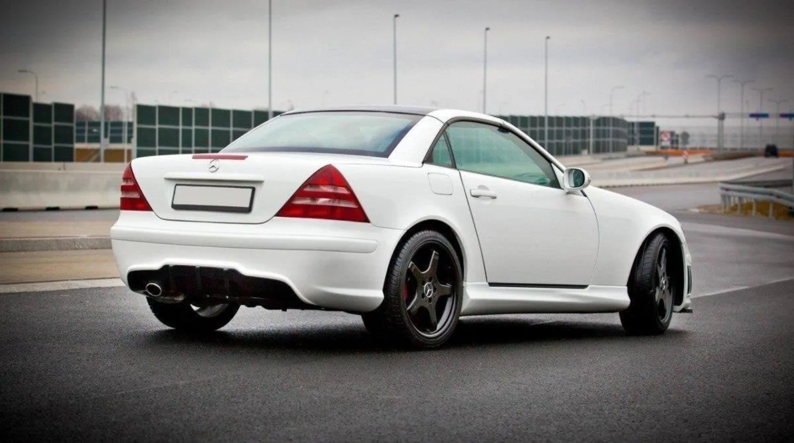 Side Skirts Diffusers compatible with Mercedes SLK R170