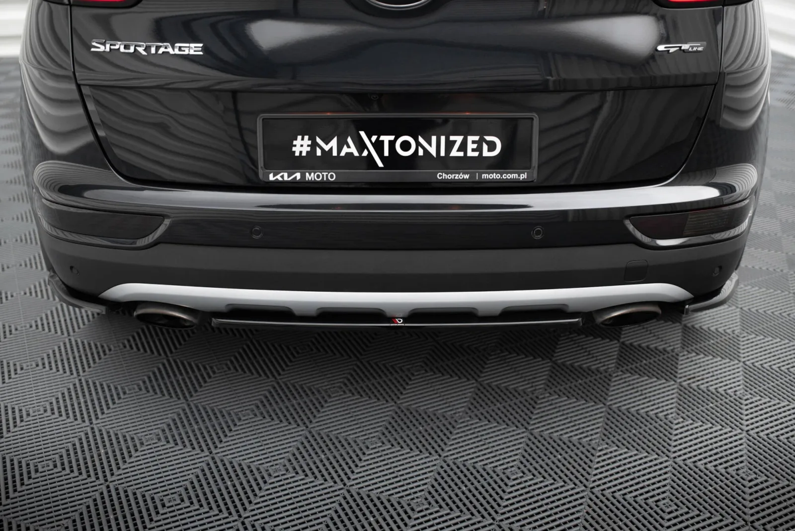 Rear Splitter compatible with Kia Sportage GT-Line Mk4