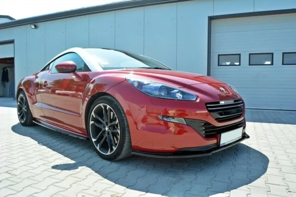 Front Splitter V.1 compatible with Peugeot RCZ Mk1 Facelift