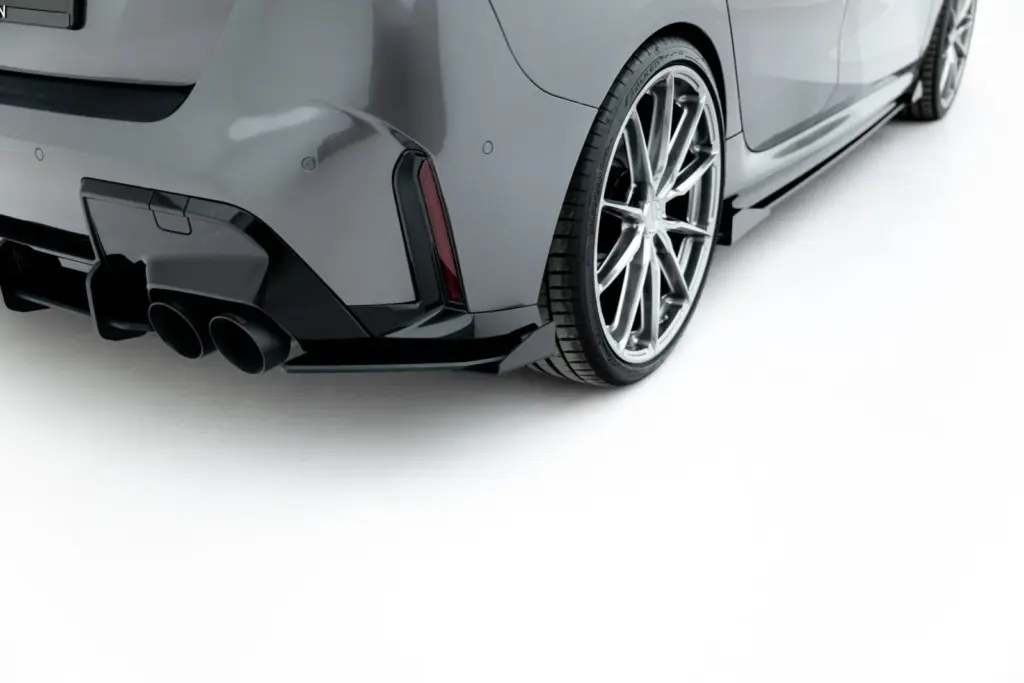 Rear Side Splitters Street Pro V.1 + Flaps compatible with BMW M135i F70