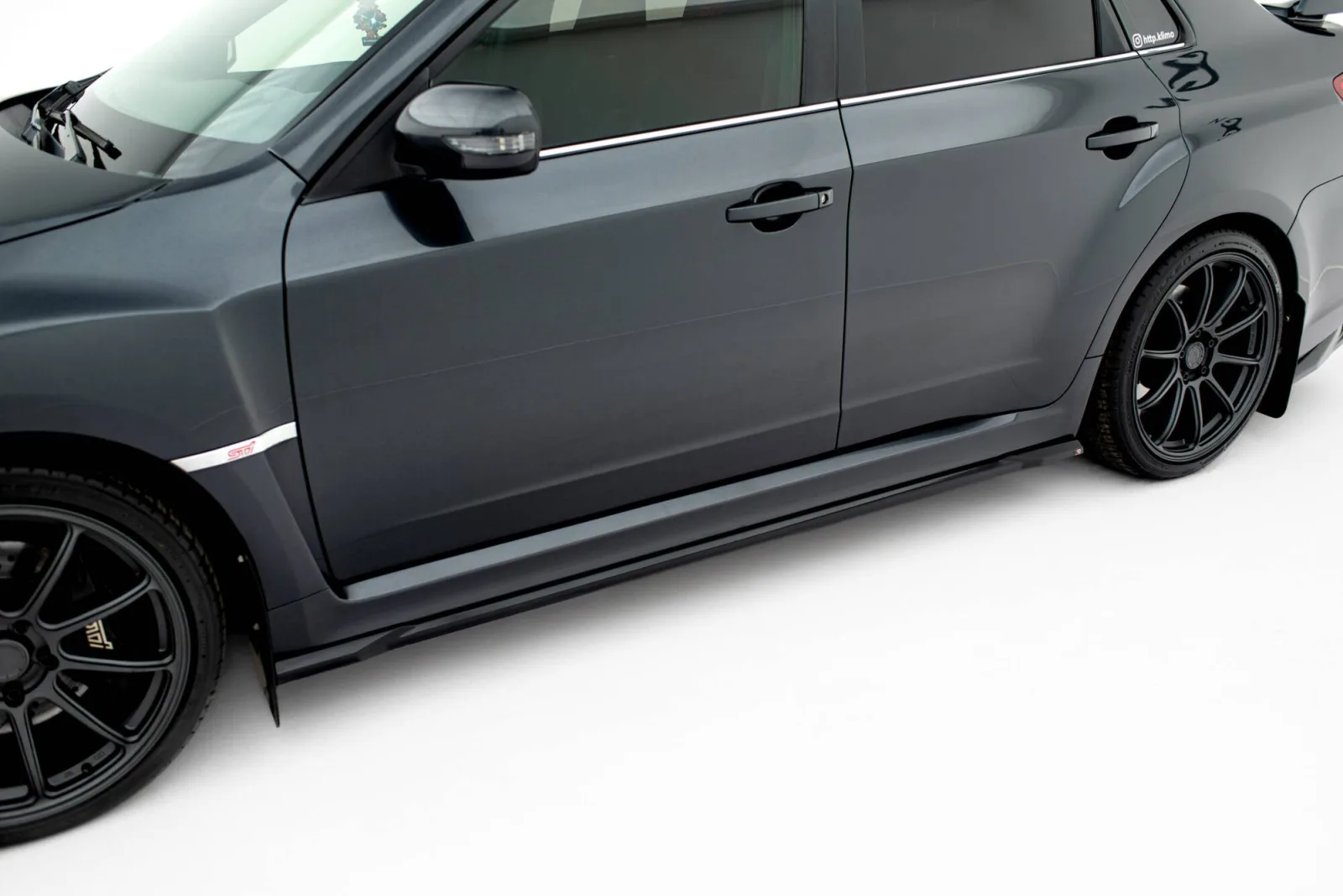 Side Skirts Diffusers V.2 compatible with Subaru Impreza WRX STI Mk3 Facelift