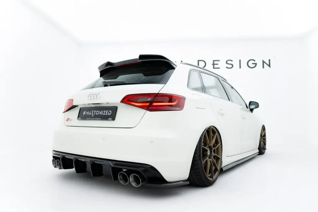 Rear Valance compatible with Audi S3 Sportback 8V