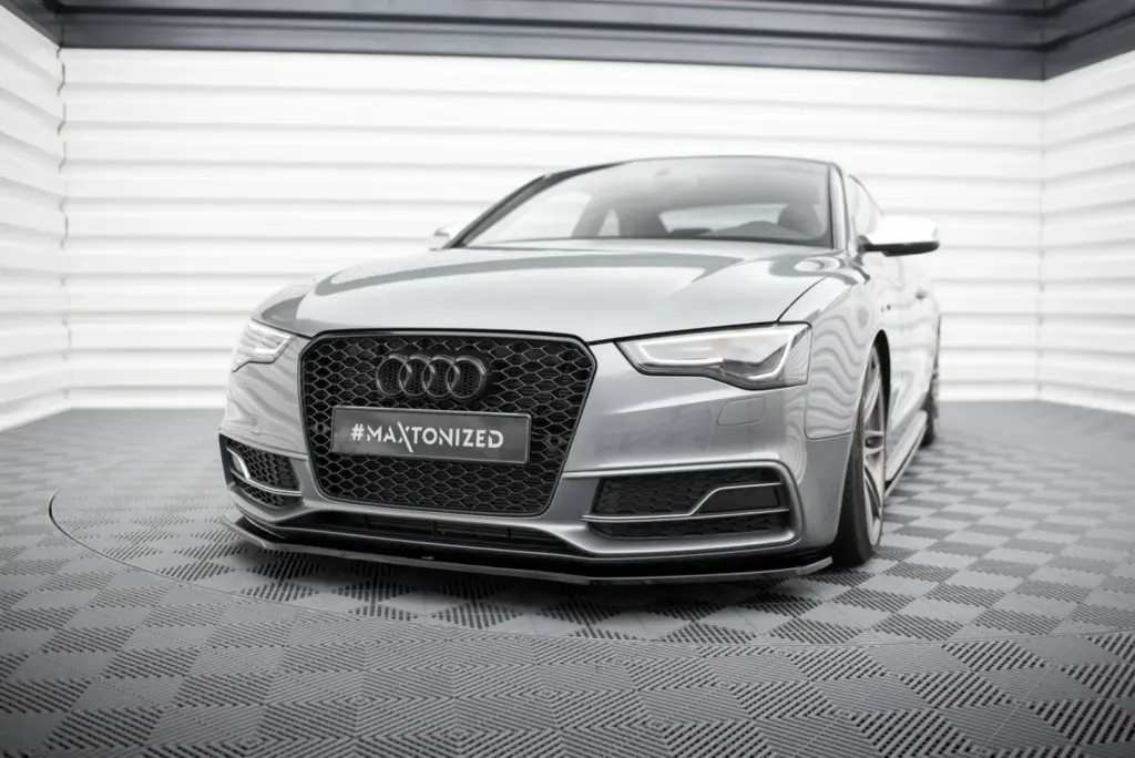 Front Splitter V.2 compatible with Audi S5 / A5 S-Line 8T Facelift