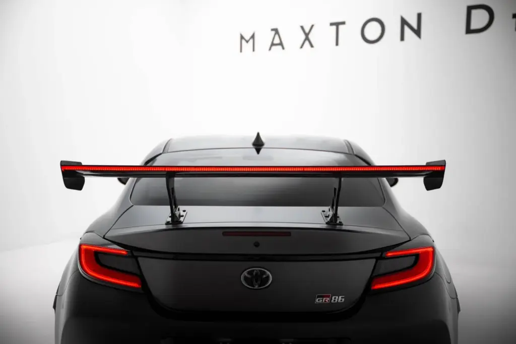 Carbon Spoiler With Internal Brackets + LED compatible with Toyota GR86 / Subaru BRZ Mk2