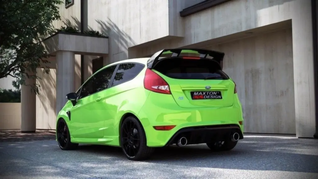 Rear Bumper (RS Look) compatible with Ford Fiesta Mk7 / Mk7 FL