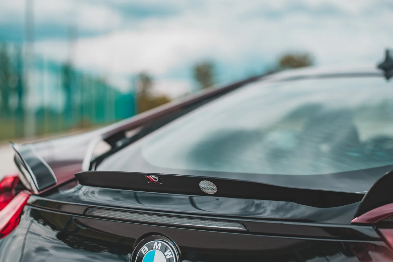 Central Spoiler Cap compatible with BMW i8